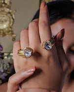 Load image into Gallery viewer, The Twin Flame Cuff
