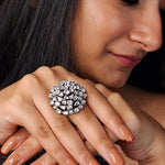 Load image into Gallery viewer, The Starlet Dome Ring
