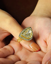 The Aarohi Polki ring