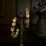 Load image into Gallery viewer, The Reverie Polki Hoop
