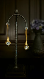 Load image into Gallery viewer, Celestial polki earrings
