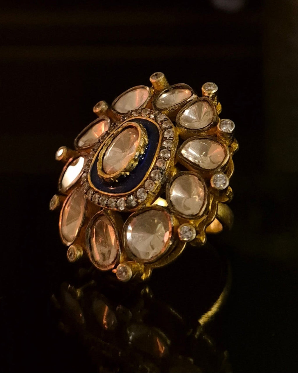 The Madhura Polki Ring
