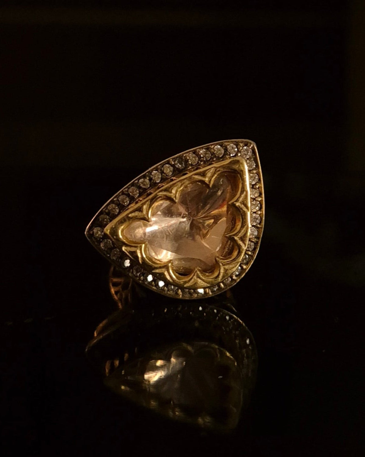 The Aarohi Polki ring