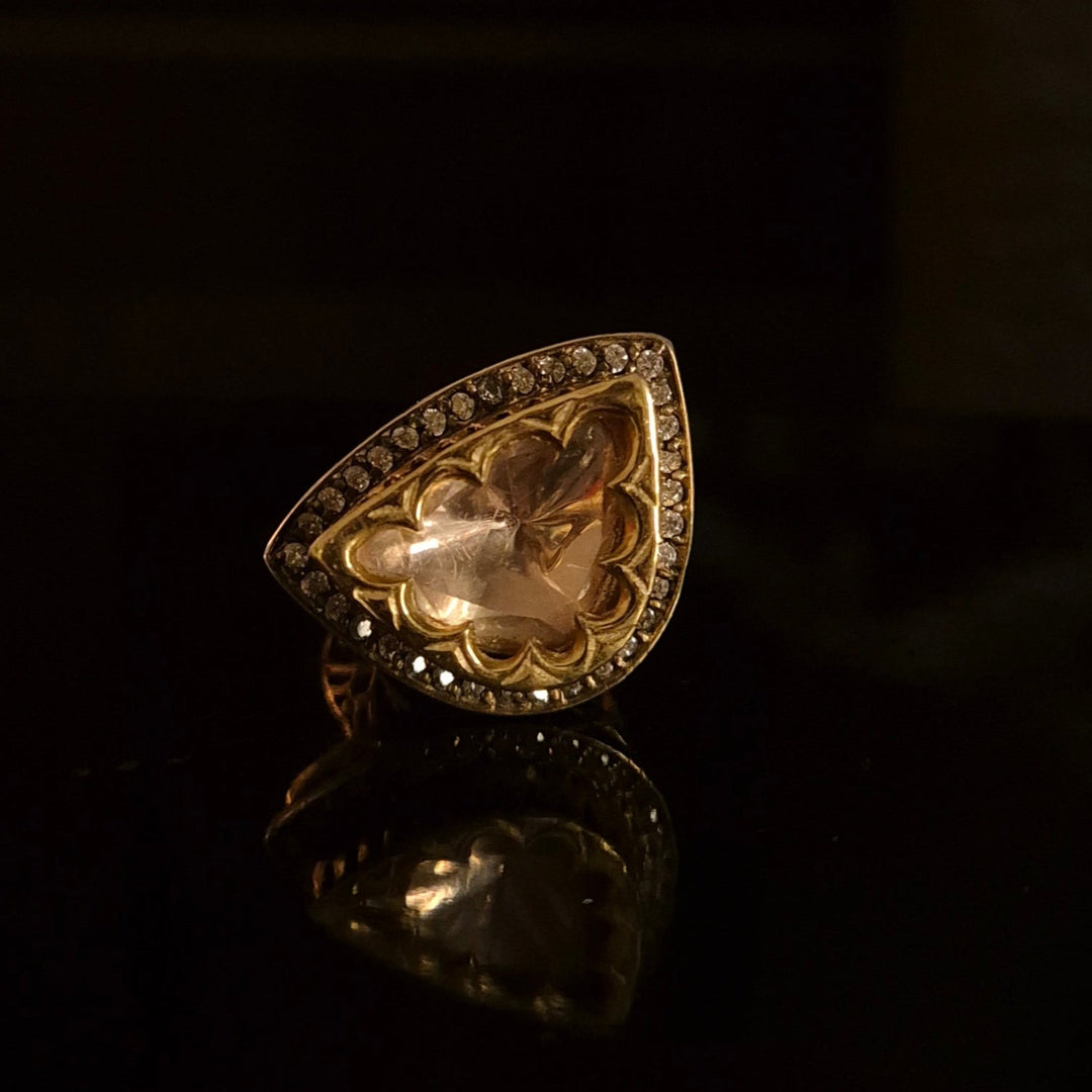 The Aarohi Polki ring