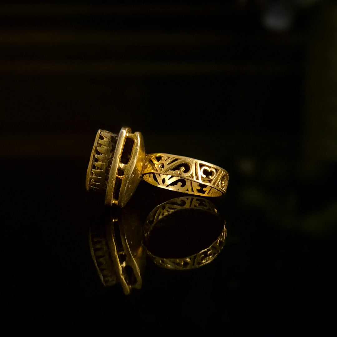 The Aarohi Polki ring