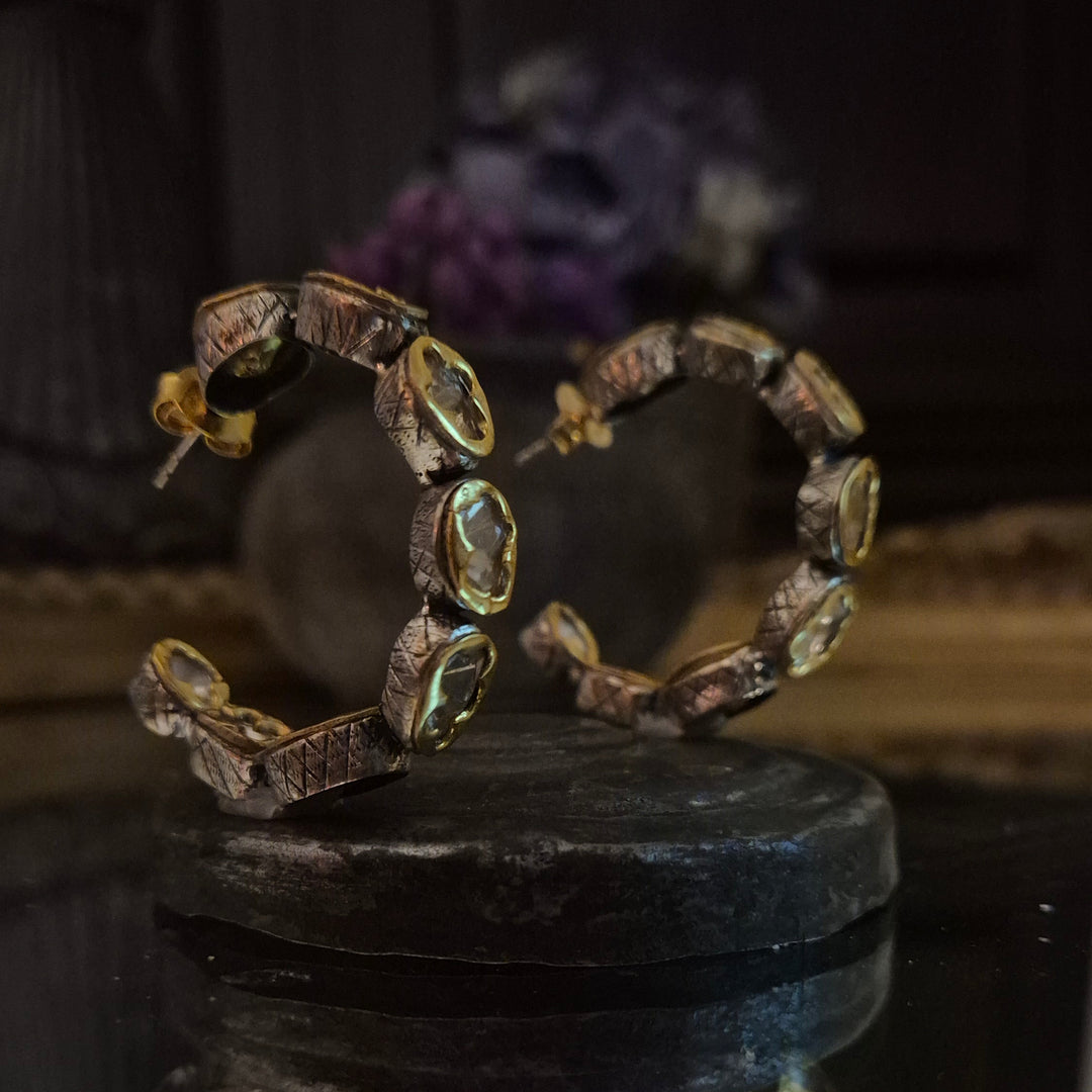 The Reverie Polki Hoop