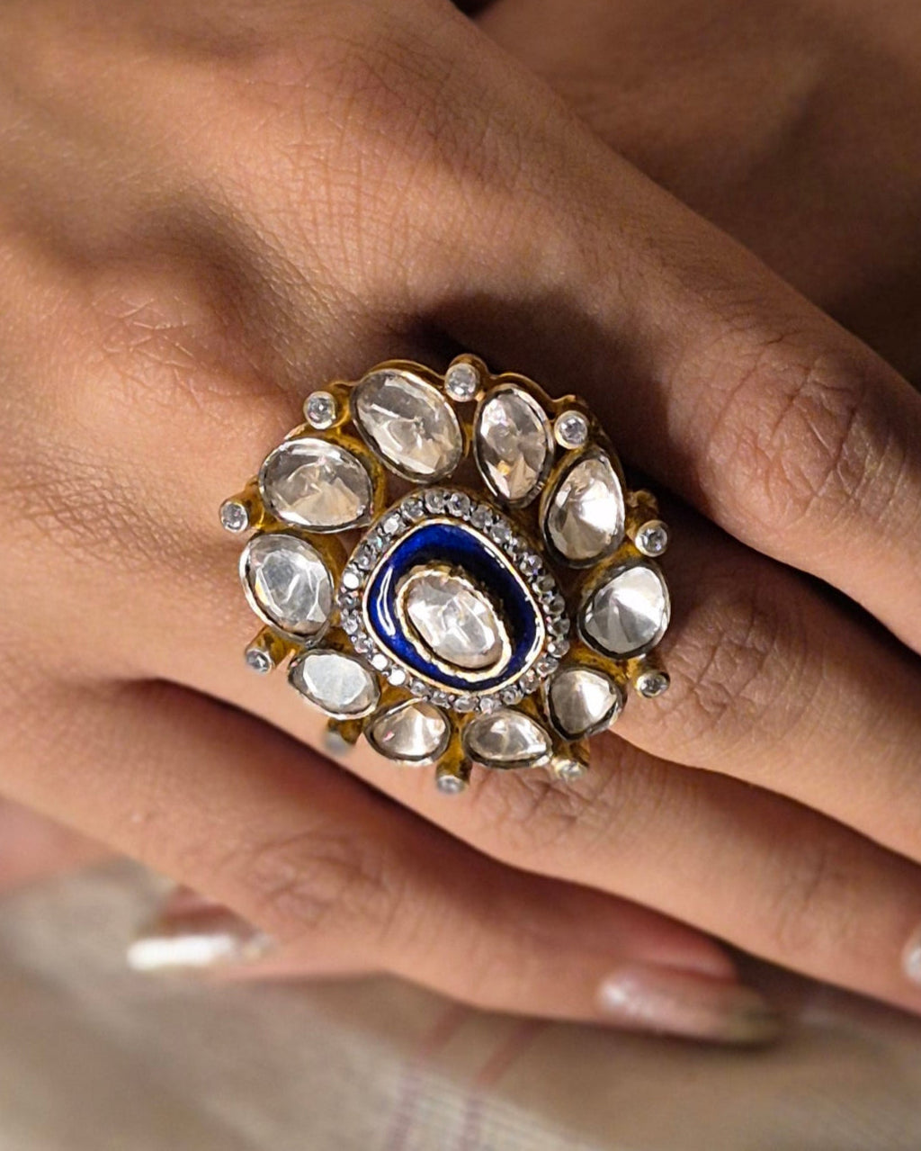 The Madhura Polki Ring