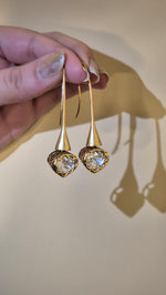 Load image into Gallery viewer, Celestial polki earrings
