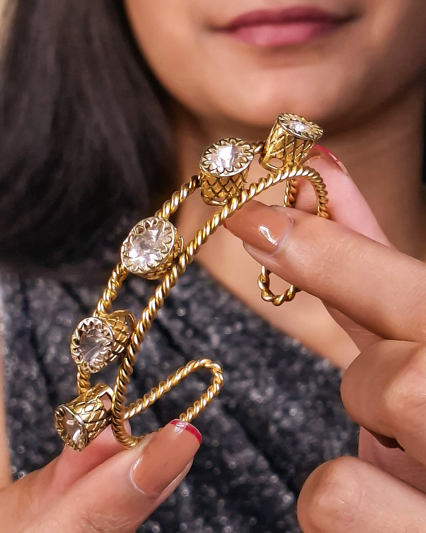Braided Cinq Cuff
