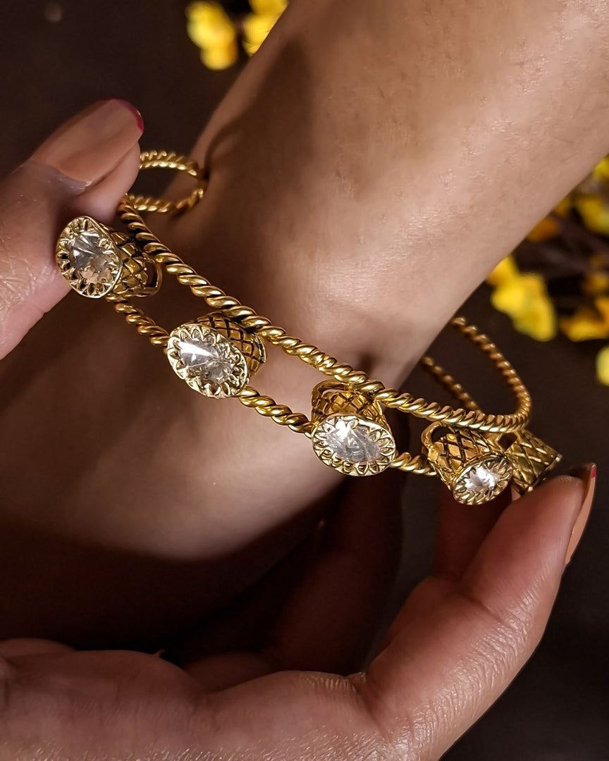 Braided Cinq Cuff