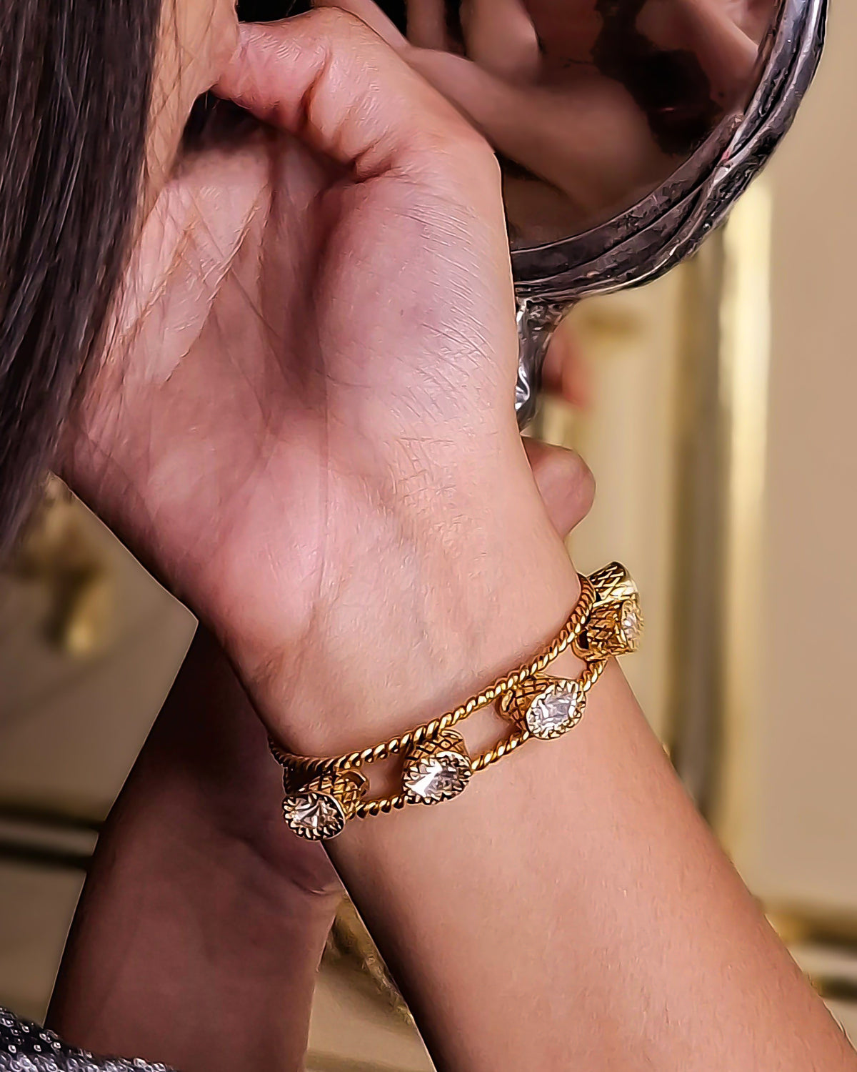 Braided Cinq Cuff