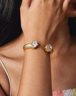 Load image into Gallery viewer, The Twin Flame Cuff
