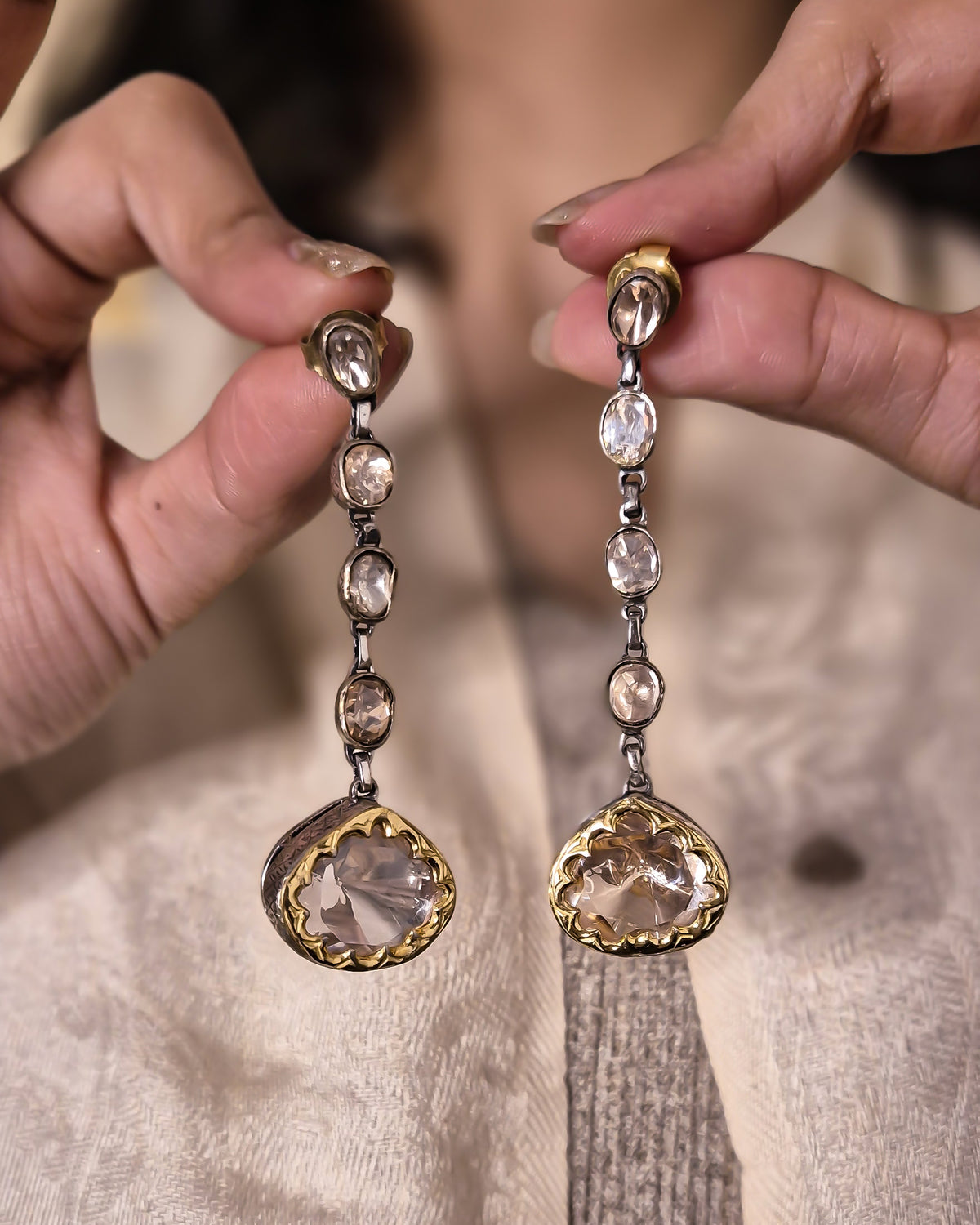 Taarini Polki Earrings