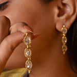 Load image into Gallery viewer, Trishna Polki Earrings
