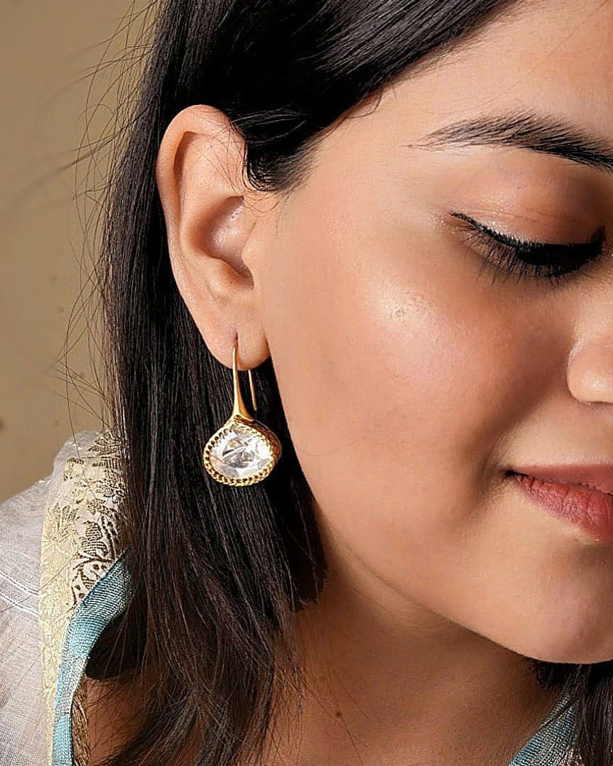 The Chandrika Polki Earrings